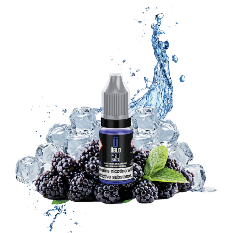 Load image into Gallery viewer, UBLO No3 10ml Nic Salt | Blackcurrants Blackberries