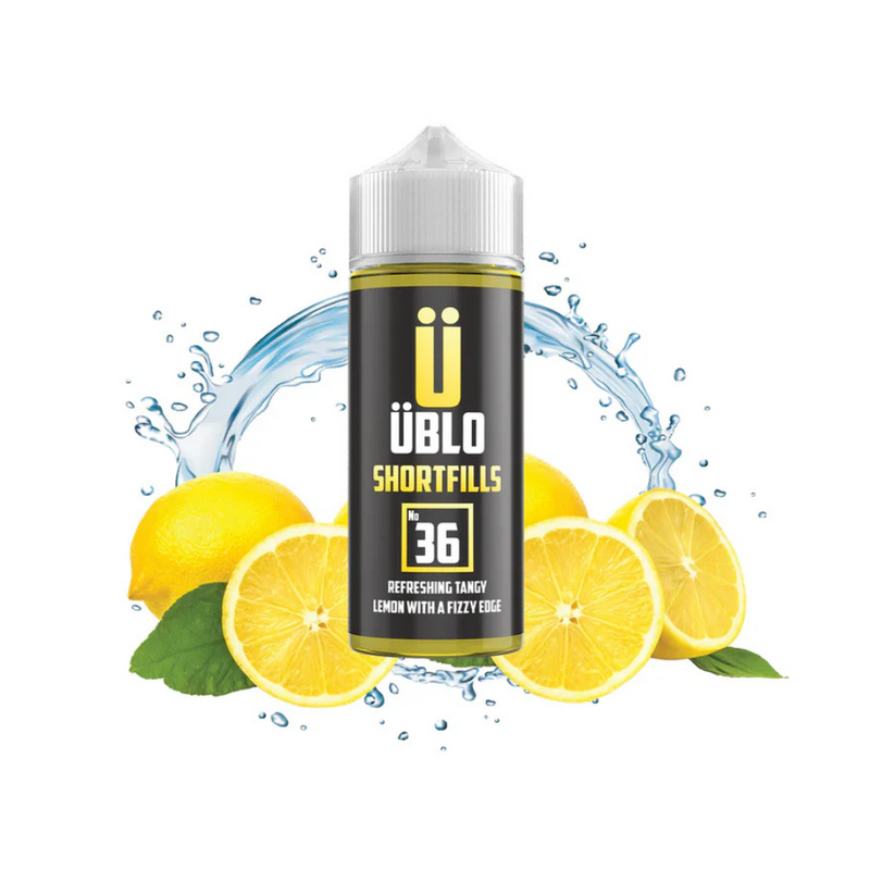 Load image into Gallery viewer, UBLO No36 100ml E-liquid | Fizzy Lemon