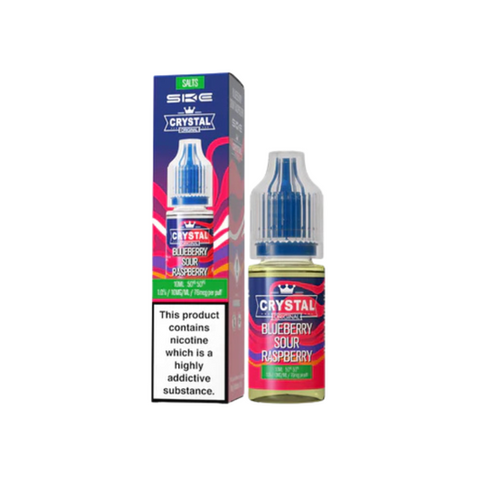 SKE Crystal V2 10ml Nic Salts | Blueberry Sour Raspberries