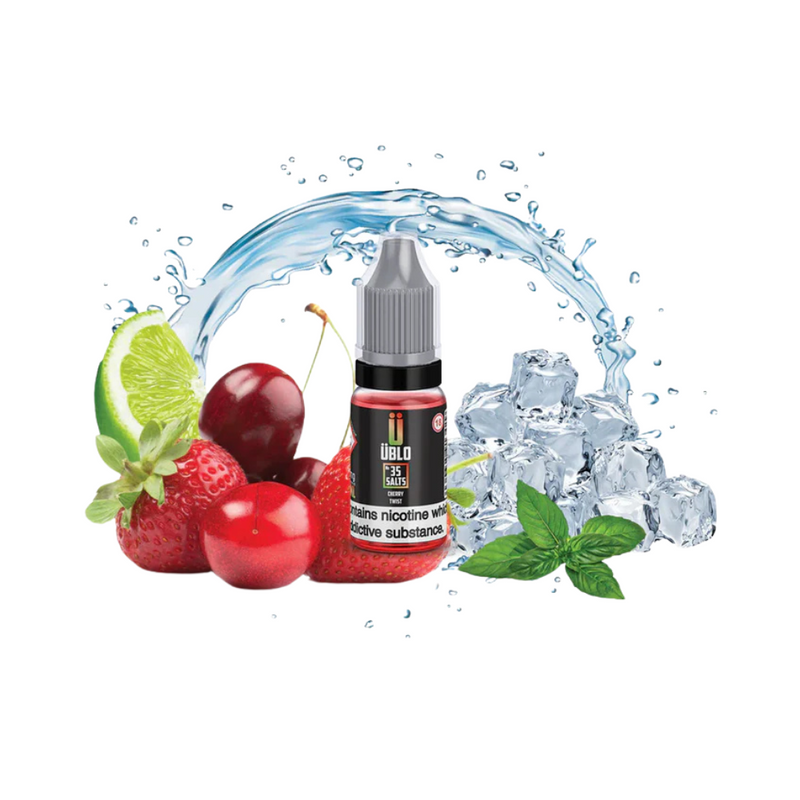 Load image into Gallery viewer, UBLO No35 10ml Nic Salt | Cherry Twist