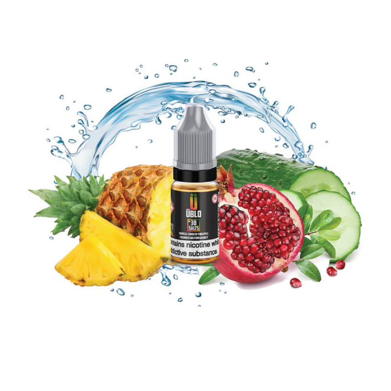 Load image into Gallery viewer, UBLO No38 10ml Nic Salt | Tropical Combo
