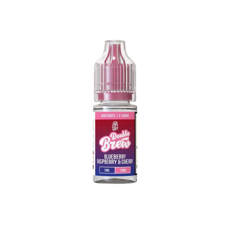 Load image into Gallery viewer, Double Brew 10ml Nic Salts | Blueberry Raspberry & Cherry