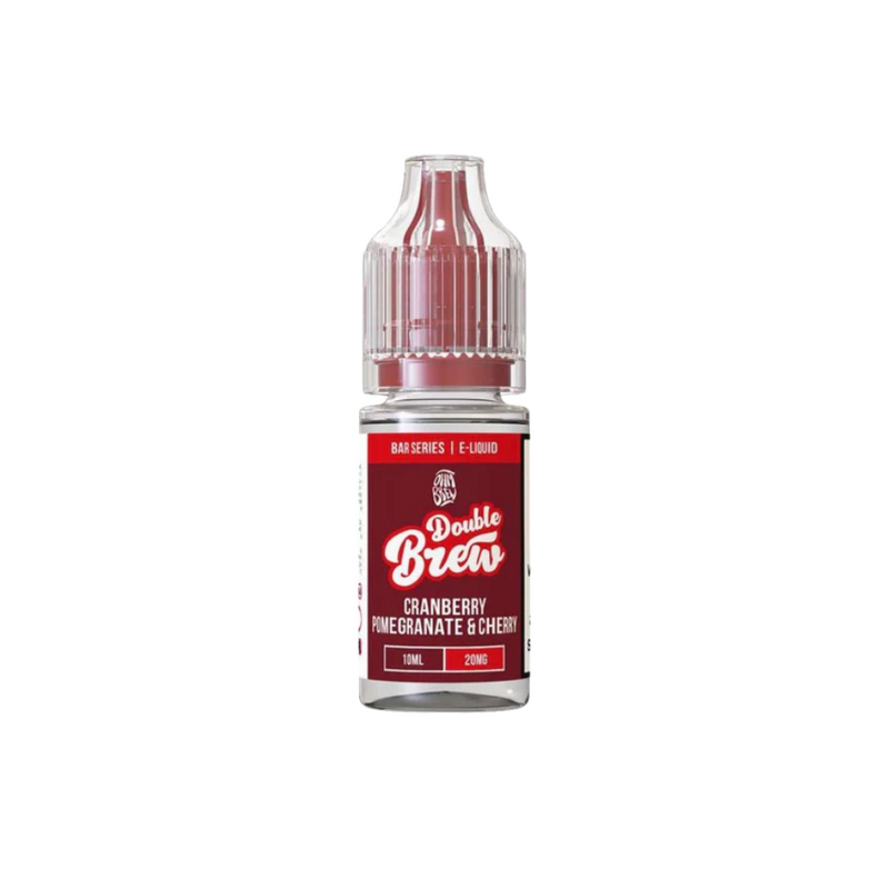 Load image into Gallery viewer, Double Brew 10ml Nic Salts | Cranberry Pomegranate & Cherry
