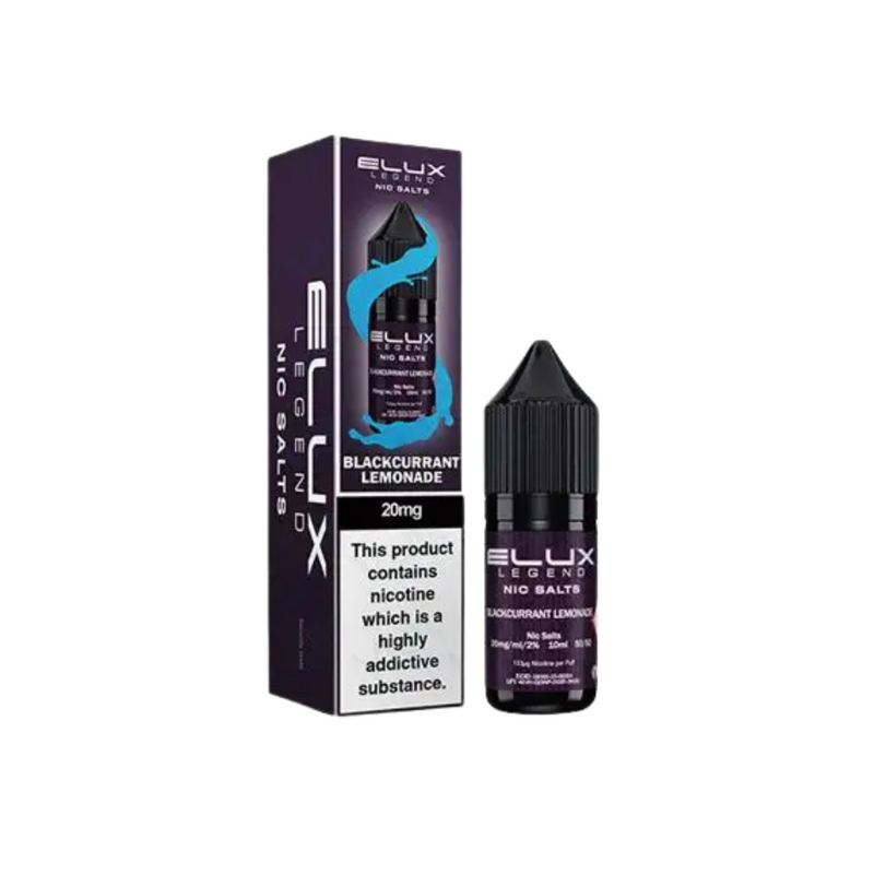 Load image into Gallery viewer, Elux legend Nic Salt 10ml | Blackcurrant Lemonade