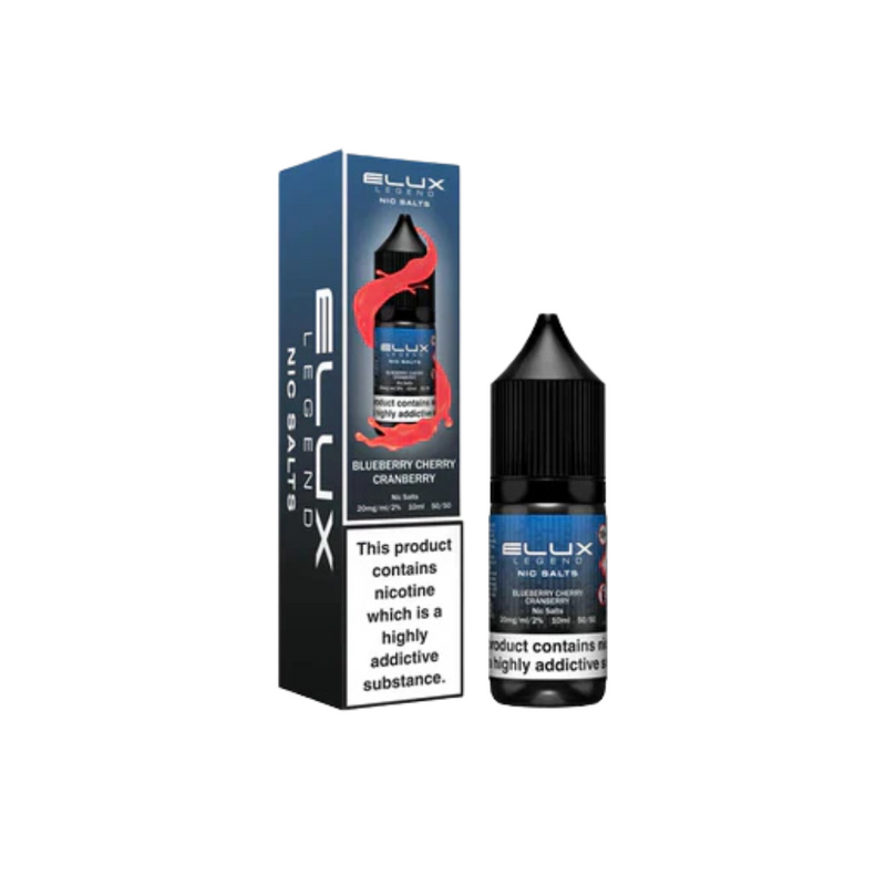 Load image into Gallery viewer, Elux Legend Nic Salt 10ml | Blueberry Cherry Cranberry