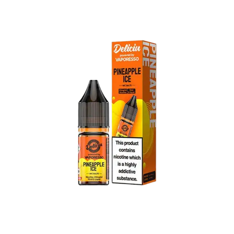 Load image into Gallery viewer, Vaporesso Deliciu 10ml Nic Salts | Pineapple Ice