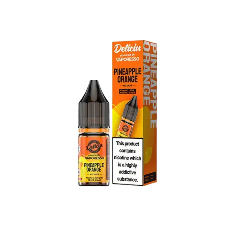 Load image into Gallery viewer, Vaporesso Deliciu 10ml Nic Salts | Pineapple Orange