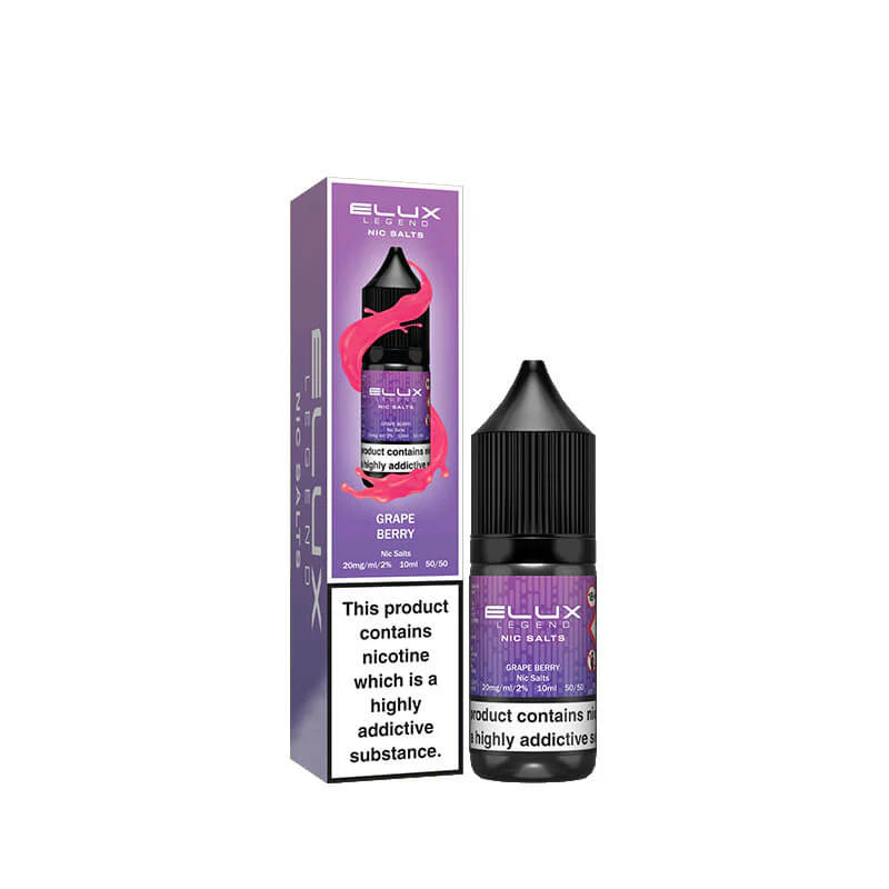 Load image into Gallery viewer, Elux Legend Nic Salt 10ml | Grape Berry