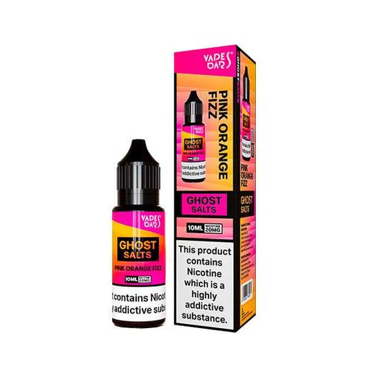 Vapes Bars Ghost Salts 10ml Nic Salts | Pink Orange Sunrise