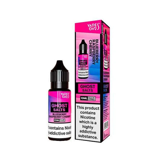 Vapes Bars Ghost Salts 10ml Nic Salts | Blueberry Raspberry Cherry