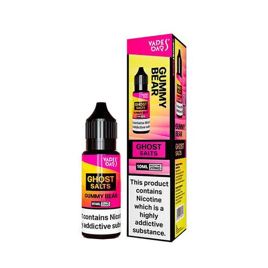 Vapes Bars Ghost Salts 10ml Nic Salts | Gummy Bear