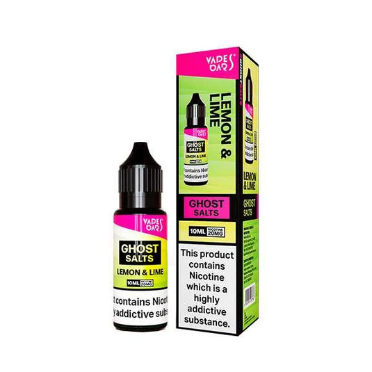 Vapes Bars Ghost Salts 10ml Nic Salts | Lemon & Lime