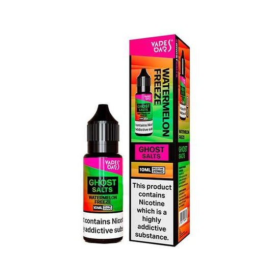 Vapes Bars Ghost Salts 10ml Nic Salts | Watermelon Chill Ice