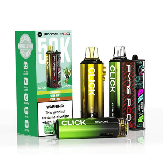 Pyne Pod Click 50k Prefilled Pod Kit | Tropical Edition