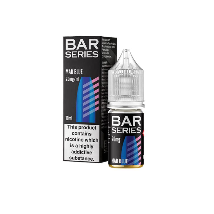 Bar Series 10ml Nic Salts | Mad Blue