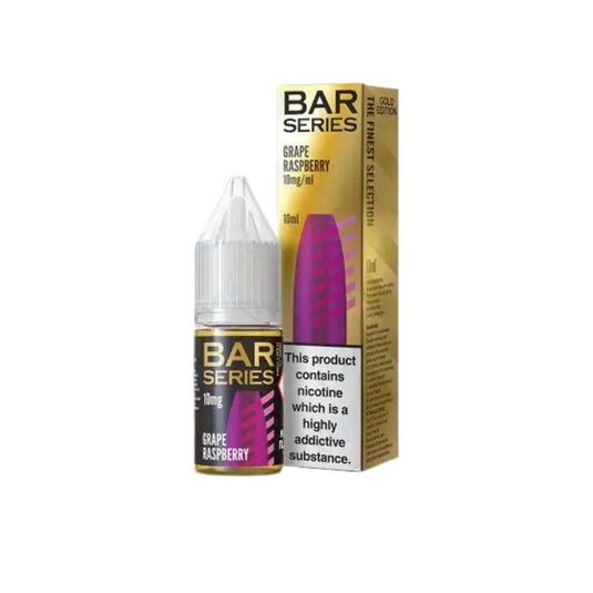 Bar Series 10ml Nic Salts | Grape Raspberry Cherry