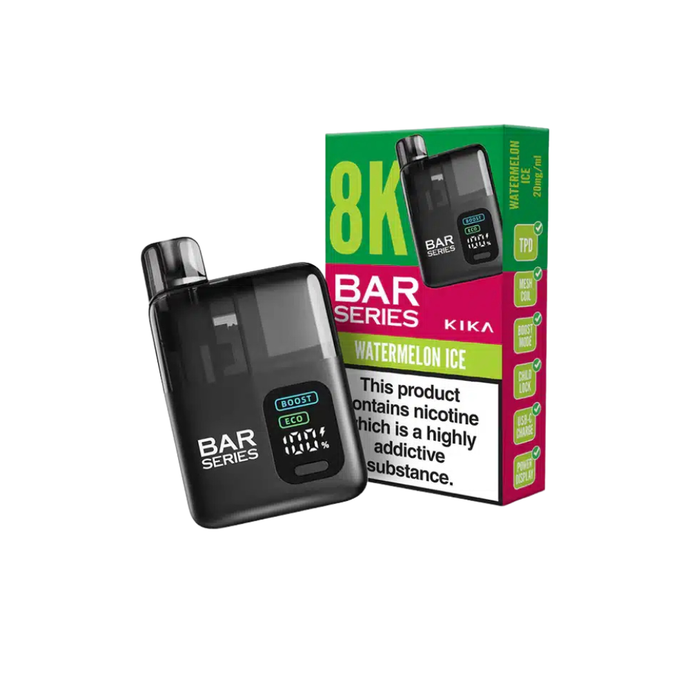 Bar Series Kika 8K Prefilled Vape Pod Kit | Watermelon