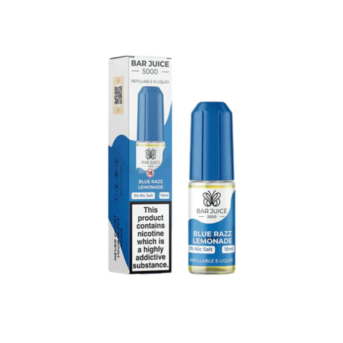 Bar Juice 5000 10ml Nic Salts | Blue Razz Lemonade