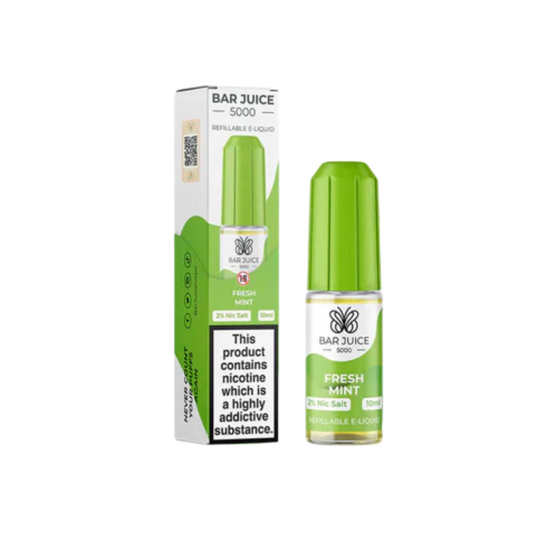 Load image into Gallery viewer, Bar_Juice_5000_10ml_Nic_Salts_Fresh_Mint
