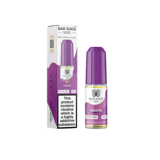 Bar Juice 5000 10ml Nic Salts | Grape