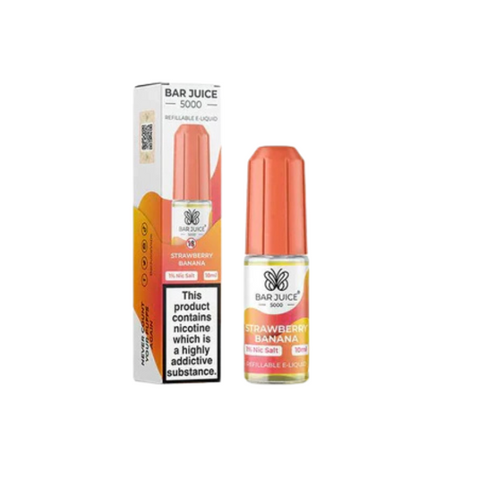 Bar Juice 5000 10ml Nic Salts | Strawberry Banana