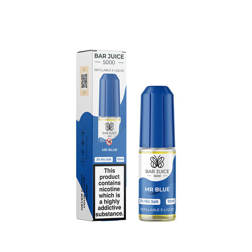 Load image into Gallery viewer, Bar Juice 5000 Mr Blue Nic Salt

