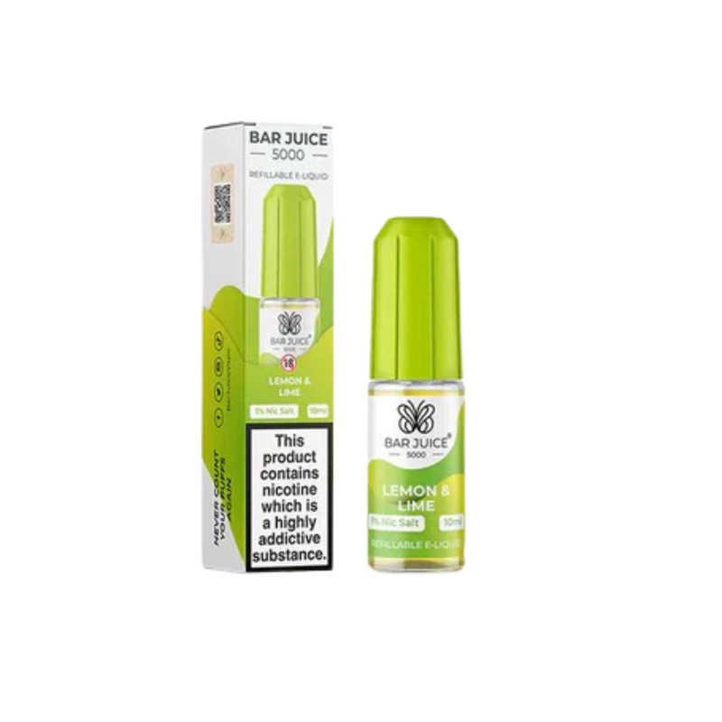 Load image into Gallery viewer, Bar_Juice_5000_10ml_Nic_Salts_Lemon_Lime
