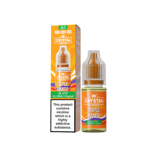 SKE Crystal V2 10ml Nic Salts | Triple Mango