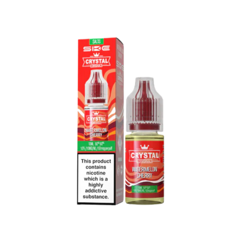 Load image into Gallery viewer, SKE Crystal V2 10ml Nic Salts | Watermelon Cherry
