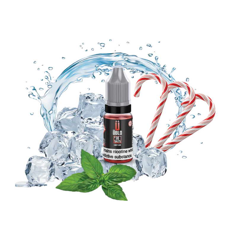 Load image into Gallery viewer, UBLO #30 10ml Nic Salt | Candy Cane
