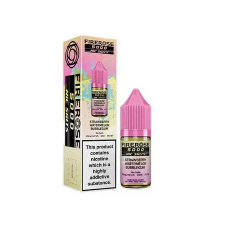 Load image into Gallery viewer, Elux Firerose 10ml Nic Salts | Strawberry Watermelon Bubblegum
