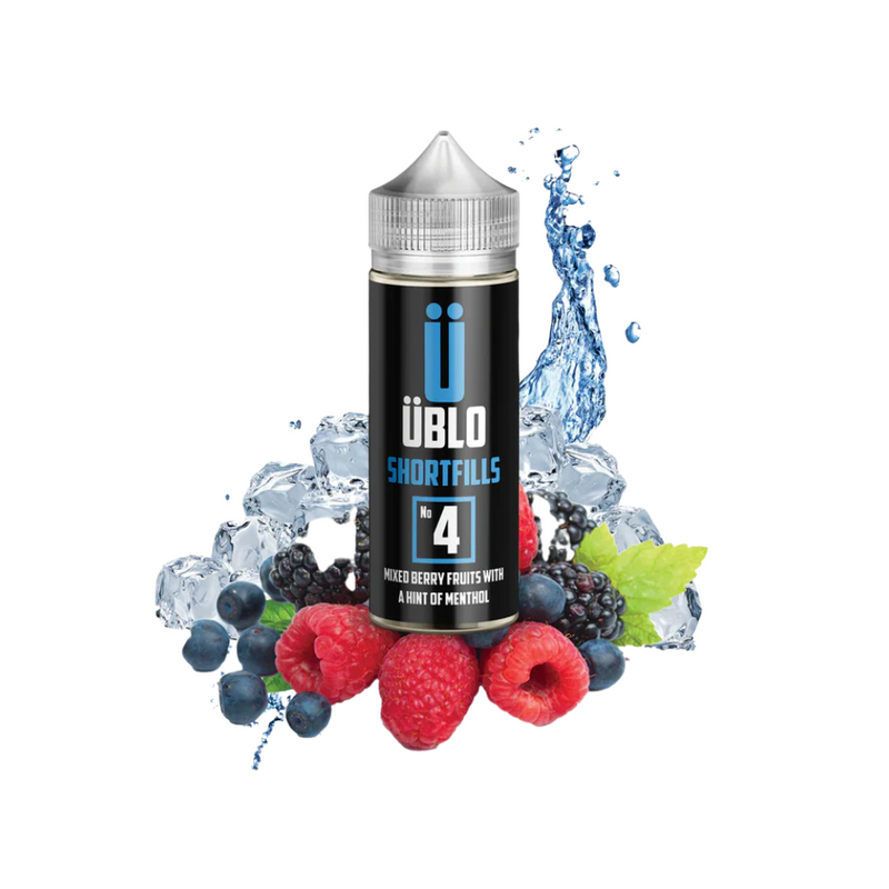 Load image into Gallery viewer, UBLO No4 100ml E-liquid | Mixed Fruit and Menthol (HEISENBERG)

