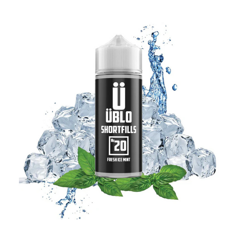 Load image into Gallery viewer, UBLO No 20 100ml E-liquid | Ice Mint
