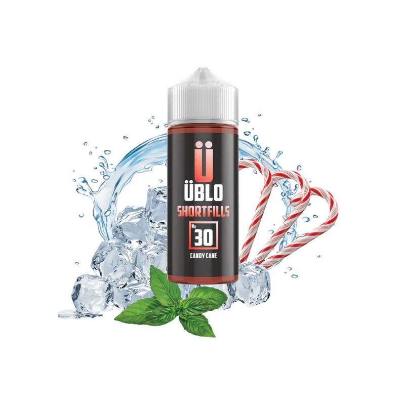 Load image into Gallery viewer, UBLO No30 100ml E-liquid | Candy Cane
