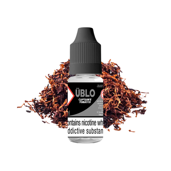 UBLO 10ml E-liquid | Captain's Tobacco