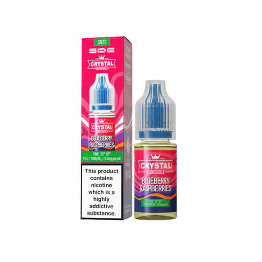 SKE Crystal V2 10ml Nic Salts | Blueberry Raspberries