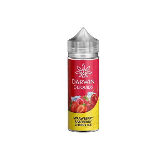 Darwin 100ml E-Liquid | Strawberry Raspberry Cherry Ice