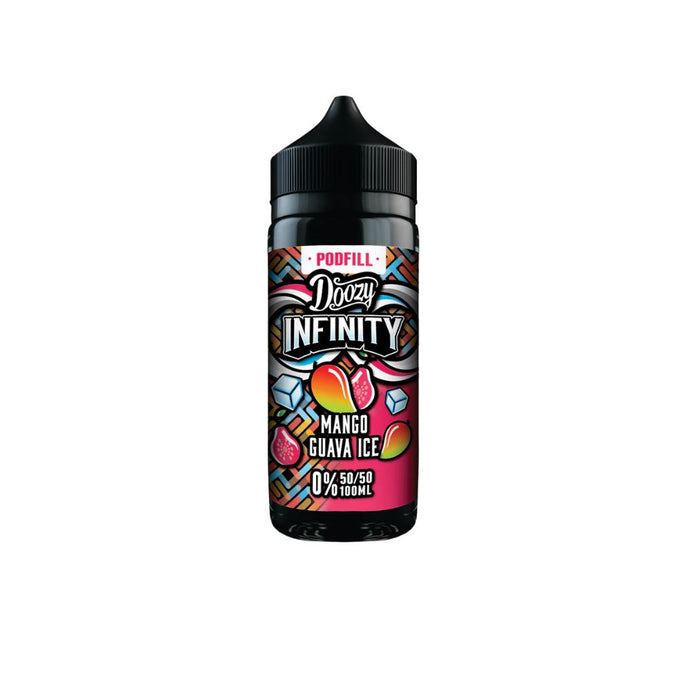 Doozy Infinity Pod Fill 100ml E-Liquid Shortfill 50/50 | Mango Guava Ice