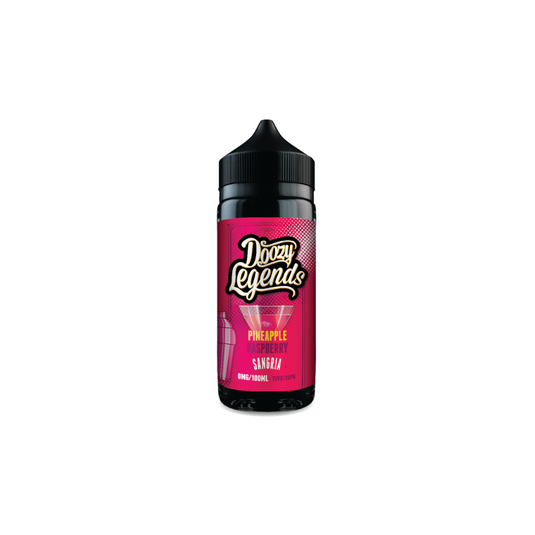 Doozy Legends 100ml Shortfill | Pineapple Raspberry Sangria
