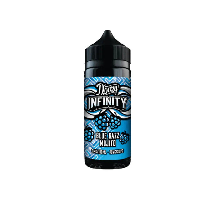 Doozy Infinity 100ml E-Liquid Shortfill 70/30 | Blue Razz Mojito