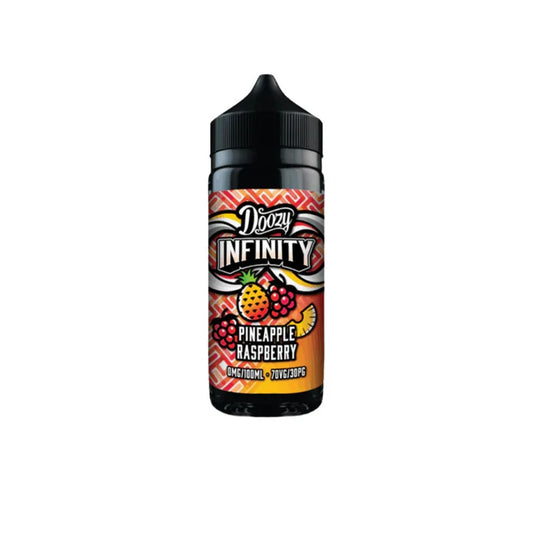 Doozy Infinity 100ml E-Liquid Shortfill 70/30 | Pineapple Raspberry