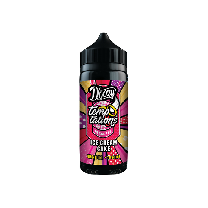Doozy Temptations 100ml | Ice Cream Cake E-Liquid