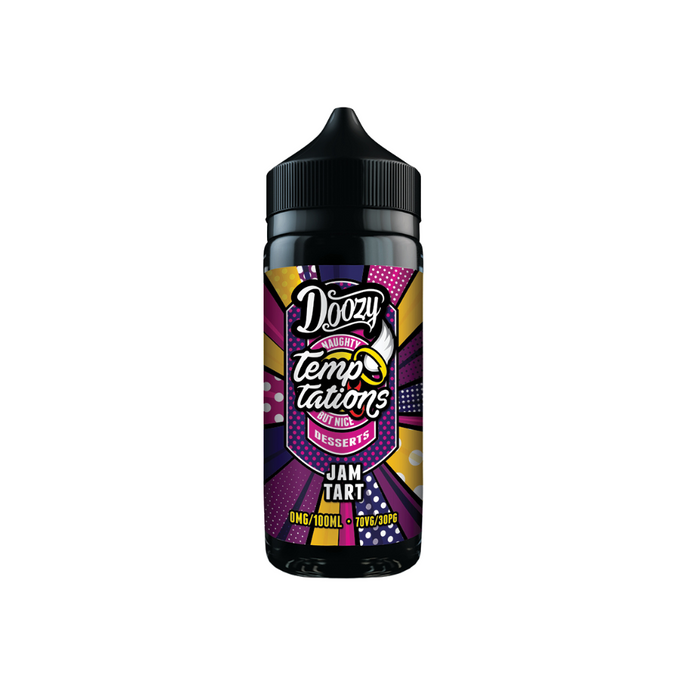 Doozy Temptations 100ml | Jam Tart E-Liquid