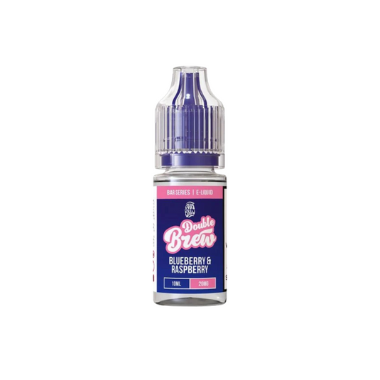 Double Brew 10ml Nic Salts | Blueberry & Raspberry
