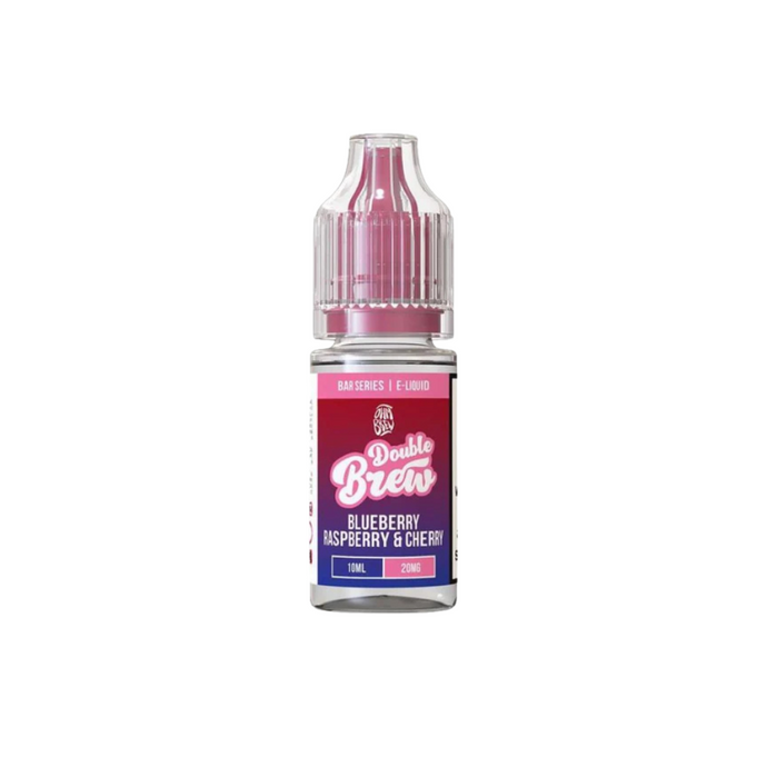 Double Brew 10ml Nic Salts | Blueberry Raspberry & Cherry