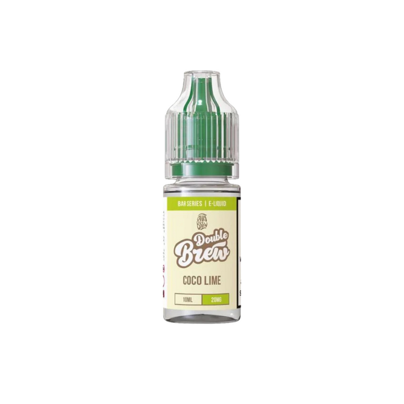 Load image into Gallery viewer, Double Brew 10ml Nic Salts | Coco Lime
