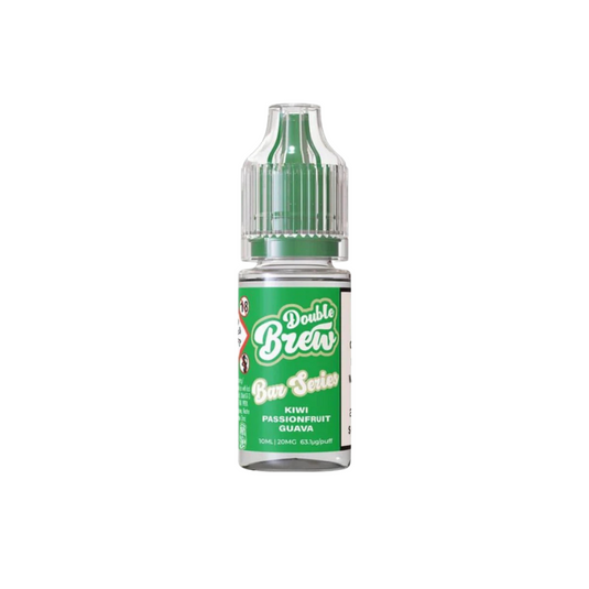 Double Brew 10ml Nic Salts | Kiwi Passion Fruit