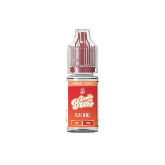 Double Brew 10ml Nic Salts | Peach Ice