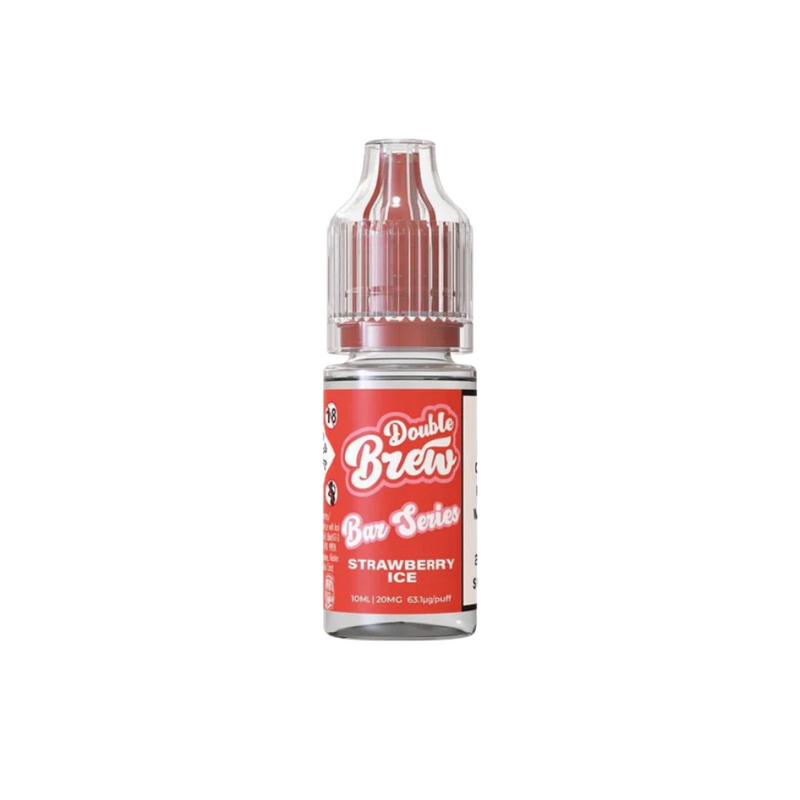 Load image into Gallery viewer, Double Brew 10ml Nic Salts | Strawberry Ice
