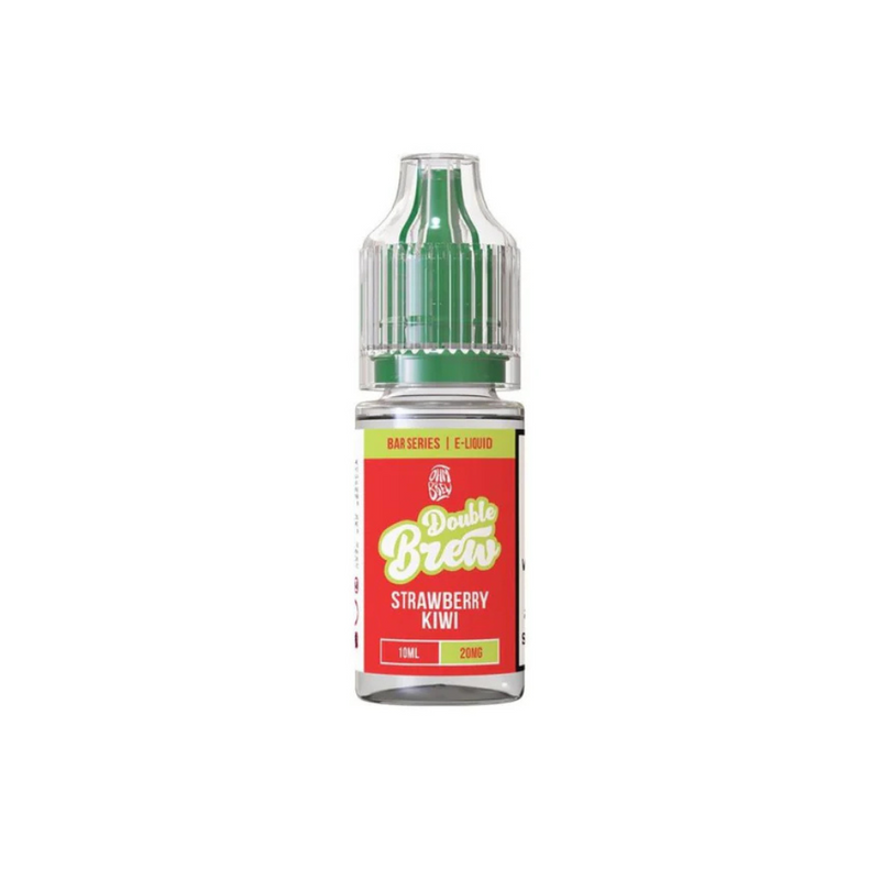 Load image into Gallery viewer, Double Brew 10ml Nic Salts | Strawberry Kiwi
